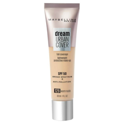 Maybelline Dream Urban Cover SPF50 Foundation 121ml (Various Shades) - 128 Warm Nude en oferta