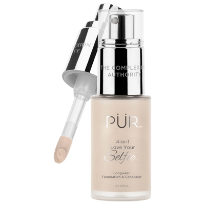 PÜR 4-in-1 Love Your Selfie Longwear Foundation and Concealer 30ml (Various Shades) - LN6