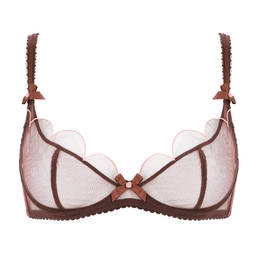 AGENT PROVOCATEUR soutien-gorge armatures demi-bonnets Lorna