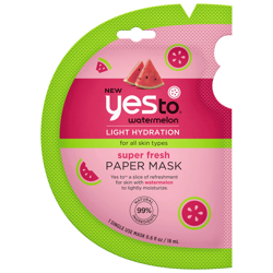 yes to Watermelon Super Fresh Paper Mask - Single Use en oferta