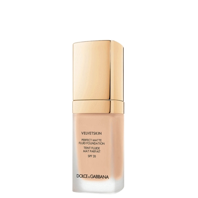 Dolce&Gabbana Velvetskin Perfect Matte Fluid Foundation 30ml (Various Shades) - 80 Creamy