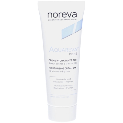 Noreva Laboratoires Aquareva Crème hydratante texture riche 24H