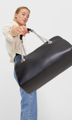 Stradivarius Sac Bowling Noir 103