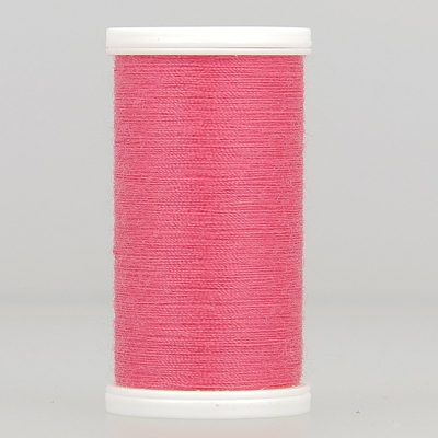 Bobine de fil polyester recyclé MT rose bonbon