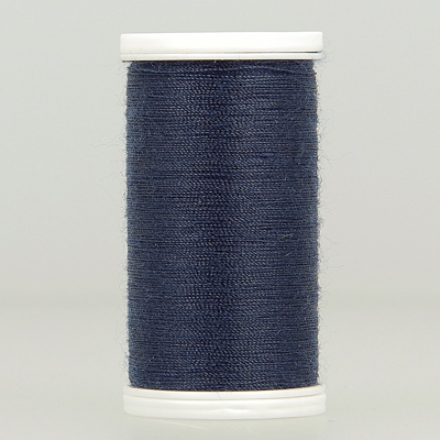 Bobine de fil polyester recyclé MT bleu foncé
