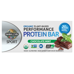 Barre Protéinée Sport Organic Plant-Based - Menthe au Chocolat - 12 Bars características
