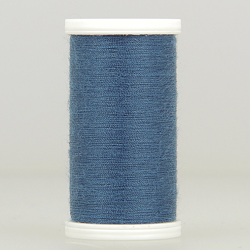 Bobine de fil polyester recyclé MT bleu características