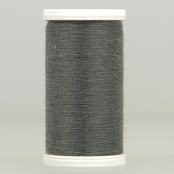 Bobine de fil polyester recyclé MT gris foncé precio