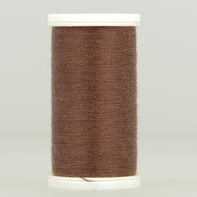 Bobine de fil polyester recyclé MT marron
