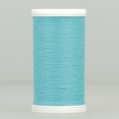 Bobine de fil polyester recyclé MT bleu turquoise