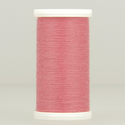 Bobine de fil polyester recyclé rose moyen