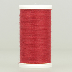 Bobine de fil polyester recyclé MT rouge en oferta