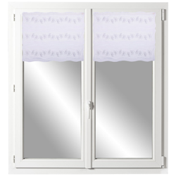 Voilage modulable organza blanc características