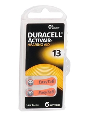 Hearing Aid 13, Batterie