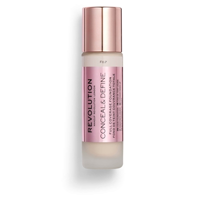 Revolution Conceal & Define Foundation (Various Shades) - F0.7