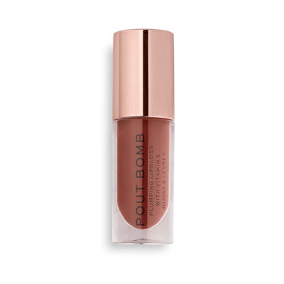 Revolution Pout Bomb Plumping Gloss (Various Shades) - Cookie