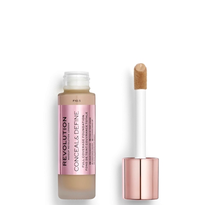 Revolution Conceal and Define Foundation 30ml (Various Colours) - 10.5