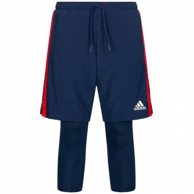 adidas Tango Hommes Formations 2 en 1 Short de compression FP7897