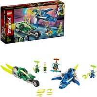 NINJAGO Les bolides de Jay et Lloyd - 71709, Jouets de construction características