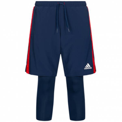 adidas Tango Hommes Formations 2 en 1 Short de compression FP7897 precio