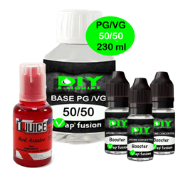 Pack DIY Red Astaire pour 230 ml de liquide Arôme + Booster en oferta