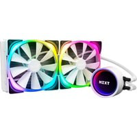 Kraken X63 RGB White 280mm, Refroidissement par eau en oferta