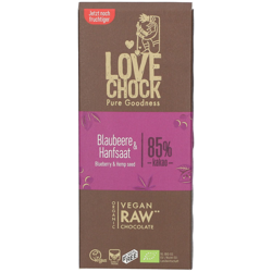 Lovechock Bio Graines de Myrtilles & Chanvre características