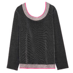 LE CHAT sweat en velours Week End características