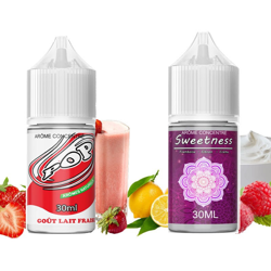 Pack  60 ml  arômes concentrés (2 x 30 ml)  Sweetness - POP - 60 ML - Diy - Vapfusion precio