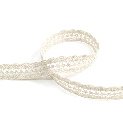Ruban dentelle 20 mm écru