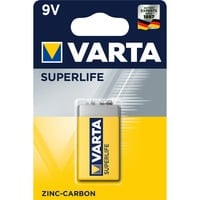Superlife 9V Batterie à usage unique Zinc-Carbone