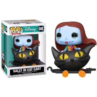 SALLY IN CAT CART / L'ETRANGE NOEL DE MR JACK / FIGURINE FUNKO POP