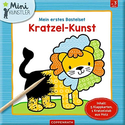 Mein erstes Bastelset: Kratzel-Kunst (Mini-Künstler)