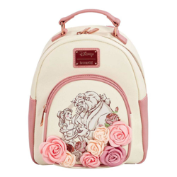 MINI SAC A DOS FLOWERS / LA BELLE ET LA BÊTE / LOUNGEFLY precio
