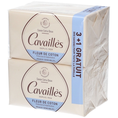 Rogé Cavaillès Savon Extra-Doux Surgras Fleur de coton