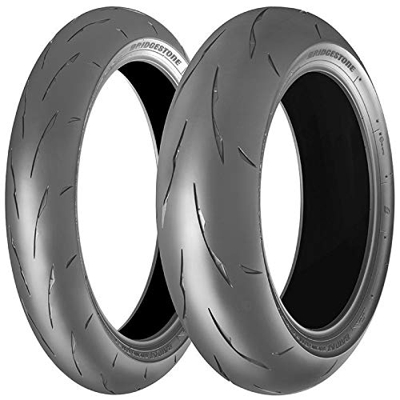 'Bridgestone R 11 F ( 120/70 R17 TL 58V M/C, Composé de caoutchouc SOFT, Roue avant )'