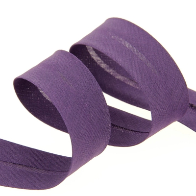 Biais replié 30 mm violet