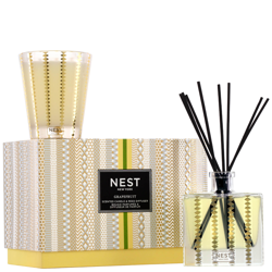 NEST Fragrances Grapefruit Candle and Reed Diffuser Gift Set en oferta