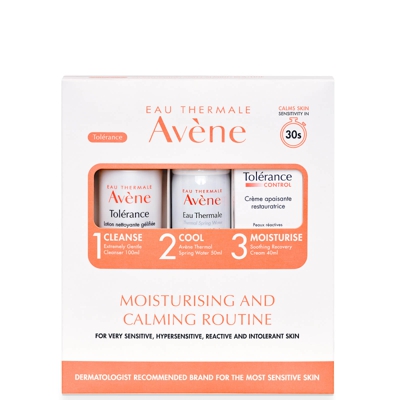 Avène Moisturising and Calming 3-Step Routine for Very Sensitive Skin