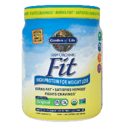 Raw Organic Fit Shake - Original - 445g características