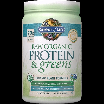 Raw Organic Shake Protéines et Superfood - Légèrement Sucré - 651g