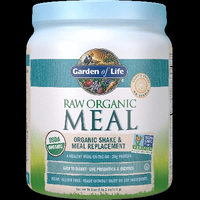 Raw Organic Shake Tout-en-Un - Légèrement Sucré - 519g
