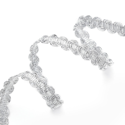 Galon argenté 10 mm precio