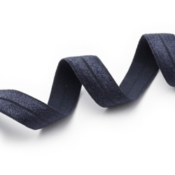 Elastique biais bleu irisé pré-plié características