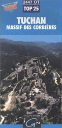 Carte de randonnée : Tuchan (Série Top 25) características