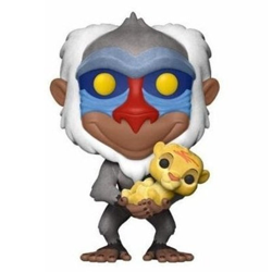 RAFIKI AVEC SIMBA / LE ROI LION / FIGURINE FUNKO POP / FLOCKED / EXCLUSIVE características