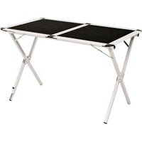 Rennes L table de camping Aluminium, Noir