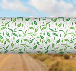 Autocollant Velo sticker de petites feuilles vertes en oferta