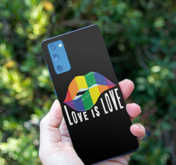 stickers samsung concept de lèvres de jour de fierté en oferta