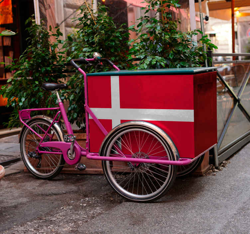 Autocollant Velo Drapeau pour vélos cargo en oferta